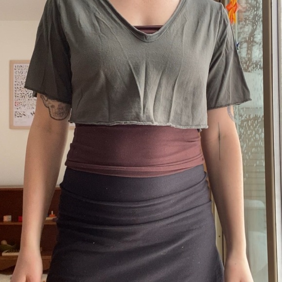 Gaia Conceptions Ritual Simplicity Crop Top - Picture 2 of 5